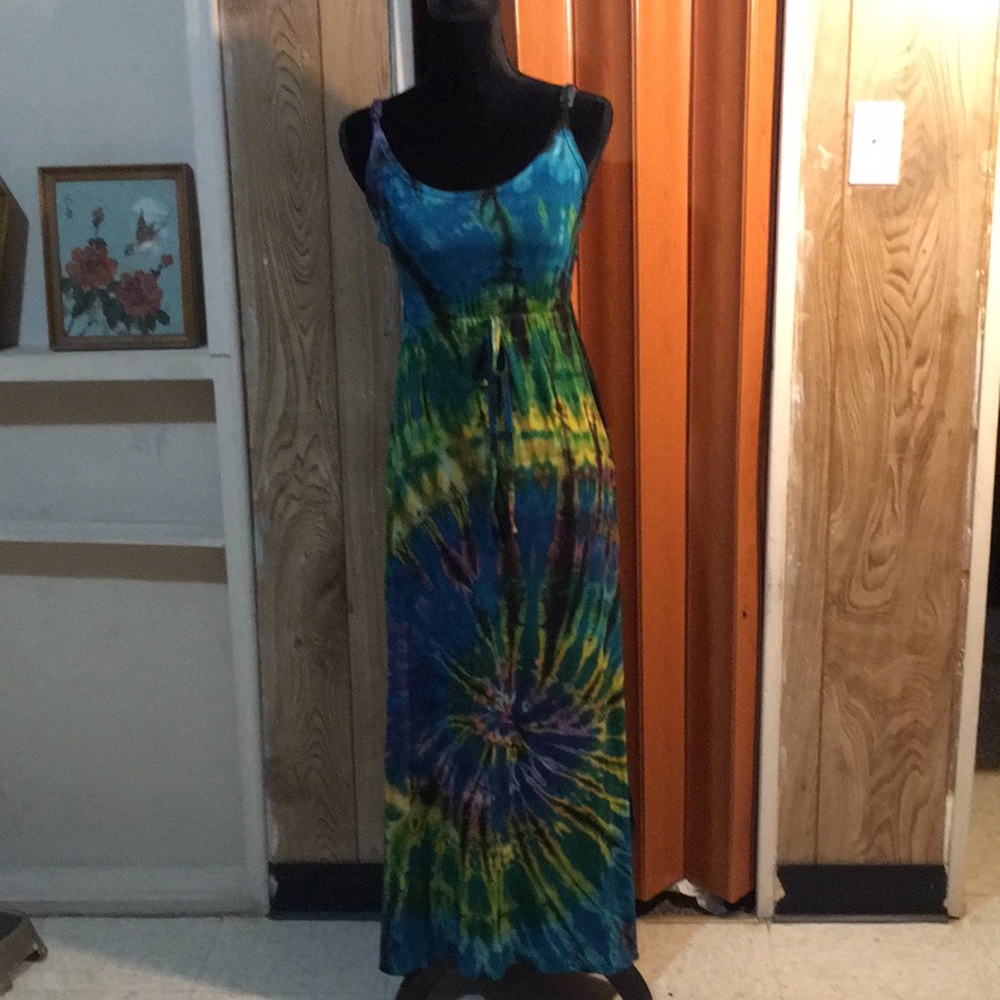 Tie dyed dress